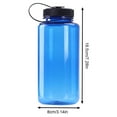 Trump 2024 HQ Water Bottle With Time Marker Reusble Flip Top Sports Jug