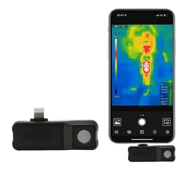 Thermal Imaging Camera UTi120MS for Smartphone Infrared Thermal Imager Thermographic Camera ,Easy to Use