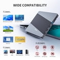 thumbnail image 4 of Unidad externa de CD y DVD SUIDEK USB 3.0 USB C 8 en 1, 4 of 7