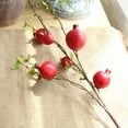 thumbnail image 5 of Yonrjhukm Artificial Pomegranate Decorative Flowers for Home and Wedding Decor, Simulation Fruit Flowers for Office, Parties, Coffee Shops, and Various Occasions, 5 of 7