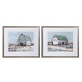 thumbnail image 3 of Bowery Hill Contemporary Barns Framed Print (Set of 2), 3 of 7