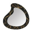 thumbnail image 2 of deevoka Wall Mirror Apartment Entryway Bathroom Modern Makeup Mirror Wall Decoration A, 2 of 9