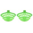 thumbnail image 1 of Miangastore 2Pcs Plastic Parakeet Nest Portable Bird House Hollow-out Parrot Nest Bird Accessory, 1 of 8