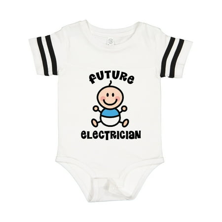 

Inktastic Future Electrician Gift for Boy Gift Baby Boy Bodysuit