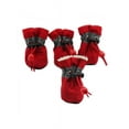 thumbnail image 2 of Lavaport 4pcs Dog Rain Boots Waterproof Paw Protectors Adjustable Straps Shoes, 2 of 4