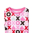 thumbnail image 2 of Hershey's Kiss Valentine's Day Toddler Snug Fit Pajama Set, 2-Piece, Sizes 12M-5T, 2 of 3