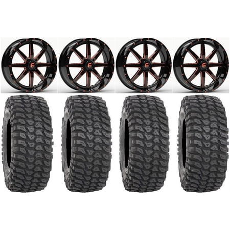 Fuel Maverick Orange 18 Wheels 36 XCR350 Tires Sportsman RZR Ranger