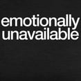 thumbnail image 3 of CafePress - Emotionally Unavailable Women's Deluxe T Shirt - Womens Tri-blend T-Shirt, 3 of 4