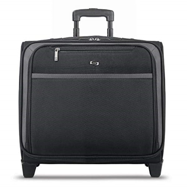 Solo New York Dakota Rolling Overnight Laptop Bag. Business Travel