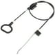 thumbnail image 1 of Cable de liberación para sillón reclinable con anillo en D, 2 piezas, manijas de repuesto para relajación, 1 of 7