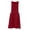 Red, variant on HBBIKVI Decorative Button Dress for Women Summer Sleeveless A-Line Midi Dress with Scoop Neckline,Three Front Buttons,and Side Pockets for Casual Summer Days