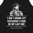 thumbnail image 3 of Yellowstone - Kayce Yesterdays Ride - Men's Jersey Tank Top, 3 of 6