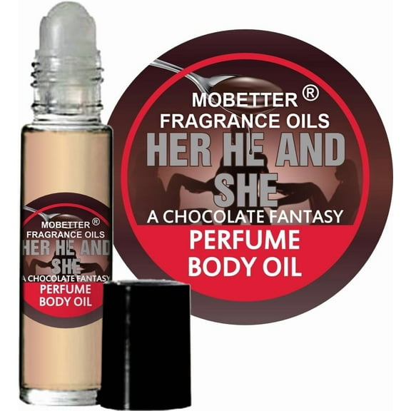 MOBETTER FRAGRANCE OILS Her He and She Chocolate Fantasy Perfume body oil