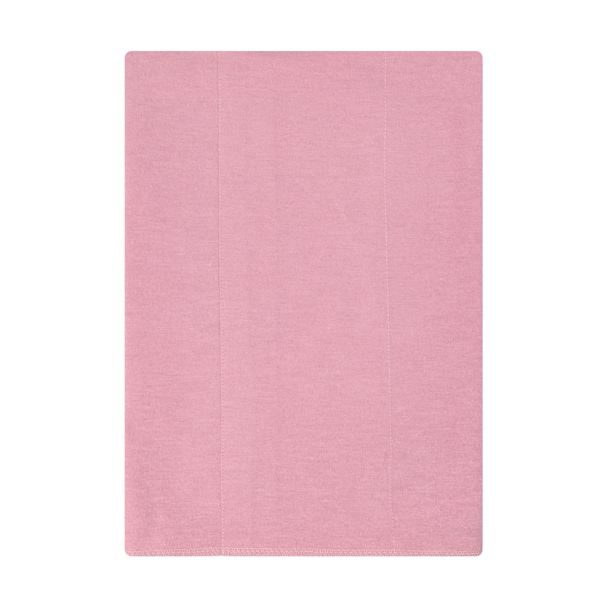 Hudson Baby Girl Cotton Polyester Flannel Burp Cloths 7-Pack, Wild Rose Floral, One Size