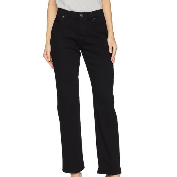 Lee - Womens Jeans Petite Relaxed Fit Straight Leg Denim 6P - Walmart ...
