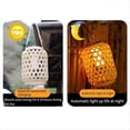 thumbnail image 3 of 2Pcs Outdoor Solar Lantern with Handle Hanging Light, 3 of 5