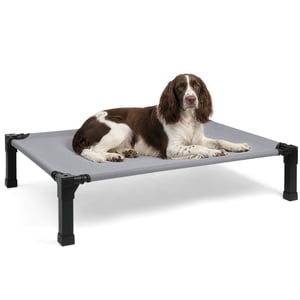 Niubya Elevated Dog Bed Portable Raised Cot with Mesh