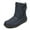 Blue, variant on Woobling Ladies Winter Bootie Mid Calf Snow Boots Plush Lined Waterproof Boot Non-Slip Warm Booties Work Comfort Walking Shoes Blue 10