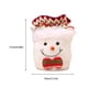 thumbnail image 2 of Encantadoras medias navideñas, calcetines de Navidad reutilizables, accesorios para festivales, bonitos cordones, bolsa de dulces atractiva de Kits de decoración para fiestas Muñeco de nieve sweethay HA069617-02, 2 of 6