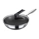 thumbnail image 3 of Sartén Wok Antiadherente,Sartén para Saltear Mango Largo,Olla de Cocina de Acero Inoxidable,Olla para Freír Alimentos Vegetales Cocina Casera Todas 34 cm de diámetro, 3 of 9