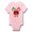 Petal Pink, variant on CafePress - Christmas Body Suit - Baby Light Bodysuit, Size Newborn - 24 Months