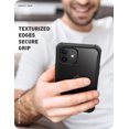 thumbnail image 5 of Clayco Forza Series Case for iPhone 12 Mini 5.4 inch (2020 Release), Full-Body Rugged Cover with Built-in Screen Protector Compatible with Fingerprint Reader (Black), 5 of 8