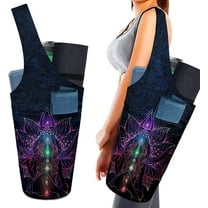 Yoga Mat Bags and Carriers Fits All Your Stuff,Yoga Mat with Bag With Large Side Pocket & Zipper Pocket,Yoga Gifts for Women and Yoga Lover