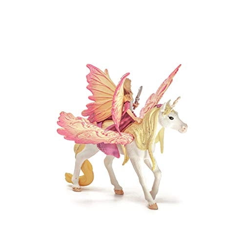 Schleich Bayala Unicornio Juguetes para niñas y niños Faya Feya Doll con Pegasus Unicornio, edades Schleich Schleich