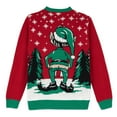 thumbnail image 2 of The Ugly Sweater Co. Ugly Christmas Sweater for Holiday Fun Tacky Unisex Design, Perfect Snug Fit Breathable Crewneck (Cayenne - Elf Gift Box, Medium), 2 of 2
