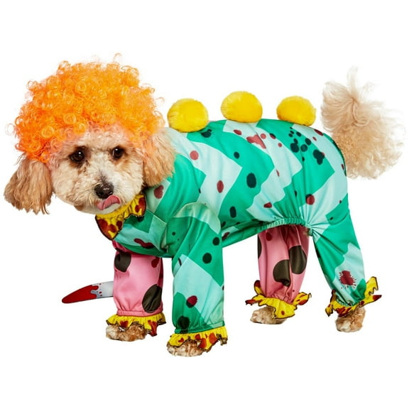 Killer Clown Pet Costume