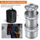 thumbnail image 4 of JUEGO AL AIRE LIBRE DE 2 TAZAS DE CAMPENTO APILables Acero Inoxidable Con Bolsa de Almacenamiento Taza de Café PortáTil Con Accesorios de Cocina de Plegable para acampar, 4 of 7