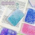 thumbnail image 4 of Small Card Brick Small Card Brick Own Chain Thickened Creative Reinforced Novelty DIY Multicolor Optional Quicksand Design Goo Card Brick Stationery Accessories, 4 of 6