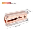 thumbnail image 2 of Uxcell Stapler Puller Acrylic Body Metal Jaw Office Home Staple Removers, Rose Gold 2 Pack, 2 of 6