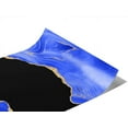 thumbnail image 2 of Rwraps Blue Agate Gemstone Deep Sadness Matte Vinyl Film Wrap 59in x 15ft Vinyl Vehicle Car Film, 2 of 9