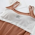 thumbnail image 7 of Kaemgyyd Womens Camisoles Tops with Built in Padded Bra Soft Basic Breathable Tank Shirt Ribbed Sleeveless Undershirt Sleepwear, 7 of 7