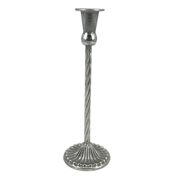 Candelabro de hierro, candelabro de escritorio, centro de mesa, adorno, soporte de vela para Acción de Gracias, comedor, fiestas, hogar Estilo A
