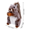 thumbnail image 2 of KEINXS Plush Cartoon Squirrel Stuffed Animals Toy Children Birthday Gift Toy, 2 of 6