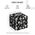 thumbnail image 4 of Kdxio Daisies Flowers Print Tissue Box Cover,Square Decorative PU Leather Facial Paper Case Organizer Holder Dispenser for Bathroom,Night Stands,Desk,Car 5.2''X5.2''X5.2'', 4 of 8