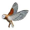 thumbnail image 3 of lionlar Elegant Crystal Rhinestone Stretched Colorful Owl Bird Brooch Pattern Brooch, 3 of 9