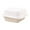 B, variant on 50 Pack Compostable Clamshell Take Out Food Containers, Bento Cake Box, Disposable To-Go Food Containers, Bagasse Bento Cake Box for Hamburger Sandwiches Chips