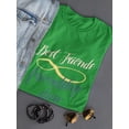 thumbnail image 3 of Best Friends Eternal Shaped T-Shirt Women -Image by Shutterstock, Female x-Large, 3 of 4