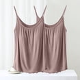 thumbnail image 2 of Mlzmgr 2 Pack Womens Sleep Tank Tops Sleeveless Crewneck Tanks Summer Lounge Homewear Comfy Tops for Women, 2 of 4