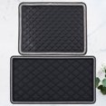 thumbnail image 2 of 2pcs Dashboard Non-slip Mats On-board Mobile Phone Non-slip Pad Car Skidproof Dashboard Pad Rhinestone Decor Anti-skid Pad for Holding Mobile Phone Navigation (Black), 2 of 6