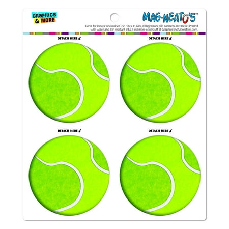 

Tennis Ball MAG-NEATO S(TM) Car/Refrigerator Magnet Set