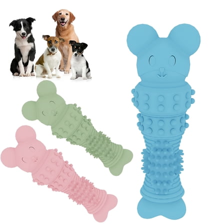 BESTSKY Heavy Duty Dog Toys for Aggressive Chewers - Durable Interactive Dog Chew Toys for Medium and Large Breeds