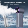 thumbnail image 3 of Portable Handheld Turbo Fan Gear Wind Speeds Mini Conditioner Cool Fan, 3 of 5