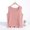 Pink, variant on Kilaqueen Plus Size Tank Tops for Women Warm Sleeveless Solid Color Soft Layer Vest for Cold Weather Comfy Seamless Underwear Thermal Tops