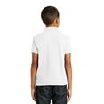 thumbnail image 2 of Port Authority Youth Core Classic Pique Polo-XL (White), 2 of 6