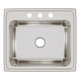 thumbnail image 2 of 25X22 3H 1B DP SS SINK *LUSTER, 2 of 2