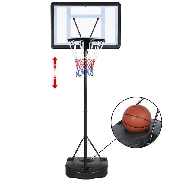 Portable Junior Basketball System Up to 8.2ft for Kids Junior Youth